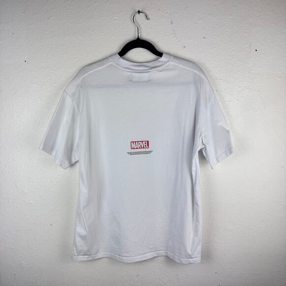 Darc Sport x Marvel Wolverine 'Still Standing' White Graphic Tee (410/1000) Sz L - Picture 9 of 9